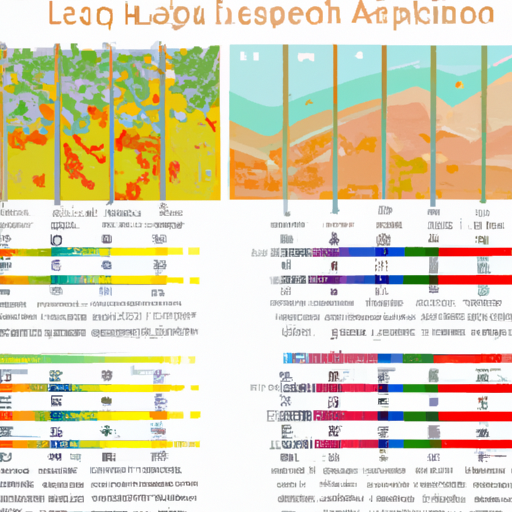 תרשים המציג את העונות והאקלים השונות של קאו לאק לאורך כל השנה.